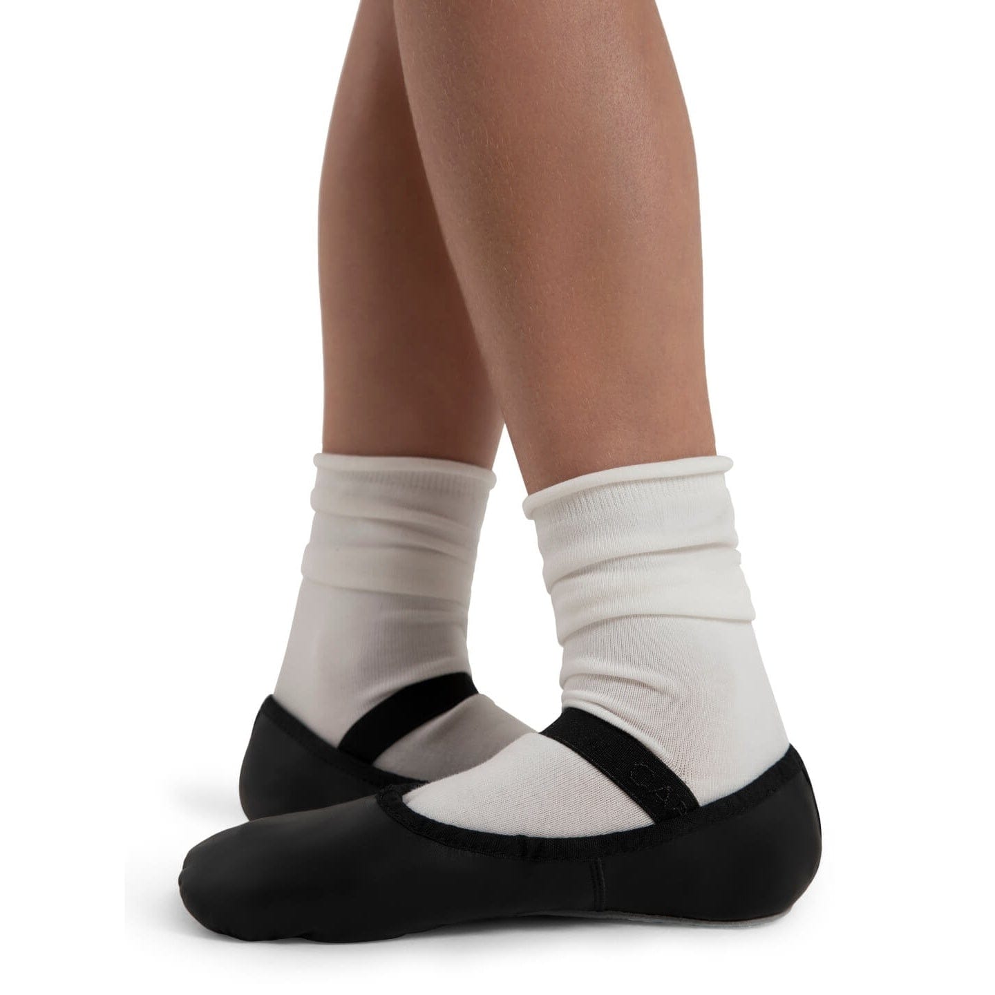 Capezio 205C Daisy Beginner Ballet Slippers in Black - Kids Sizes By Capezio Canada -