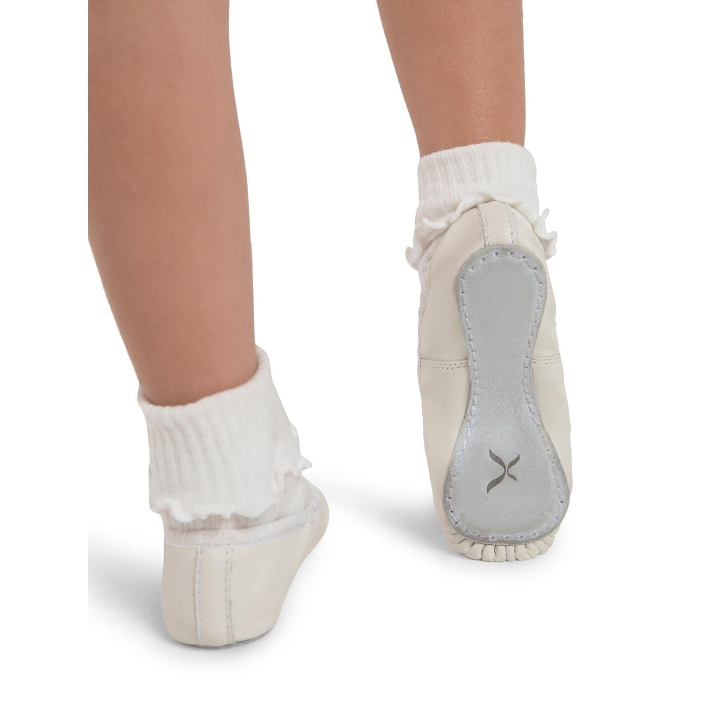 Capezio 205C Daisy Beginner Ballet Slippers in White - Kids Sizes By Capezio Canada -