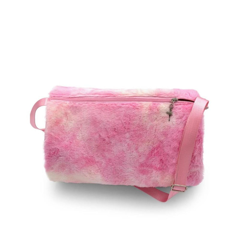 Capezio B286 Faux Fur Dance Duffel Bag - Pink By Capezio Canada -
