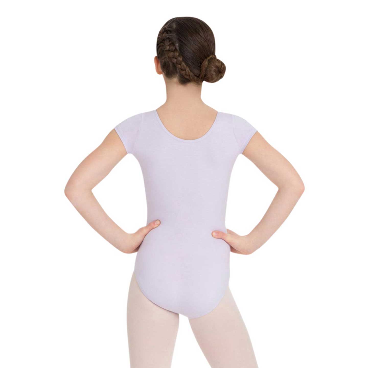 Capezio CC400C Cotton Short Sleeve Scoop Neck Leotard - Child By Capezio Canada -