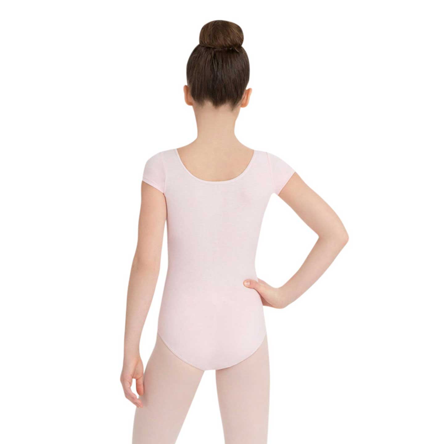 Capezio CC400C Cotton Short Sleeve Scoop Neck Leotard - Child By Capezio Canada -