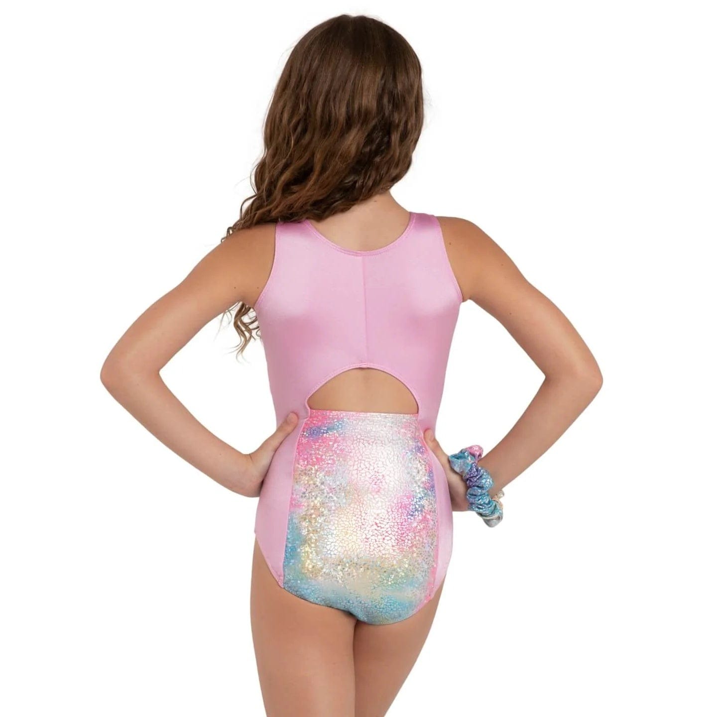 Capezio 12300C Unicorn Disco Shine Bright Gymnastics Leotard - Girls