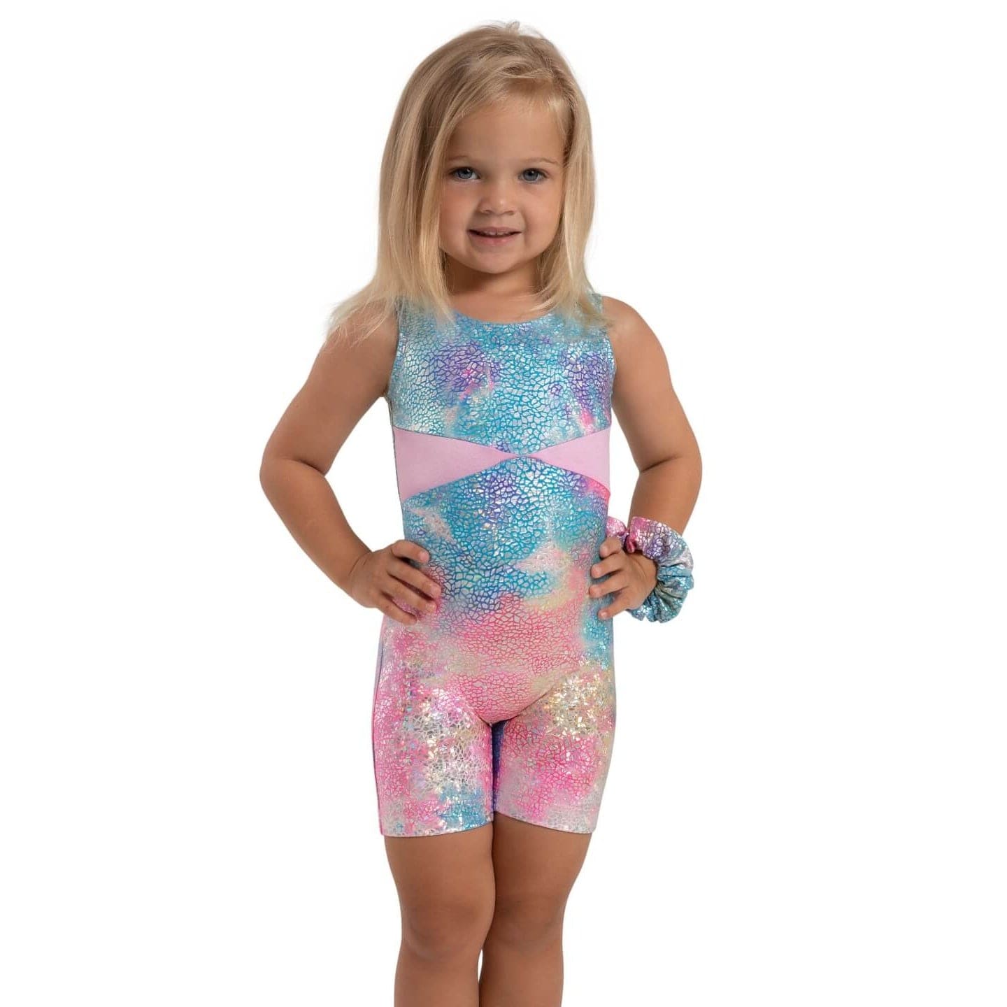 Capezio 12303C Unicorn Disco Stardust Biketard - Child By Capezio Canada -