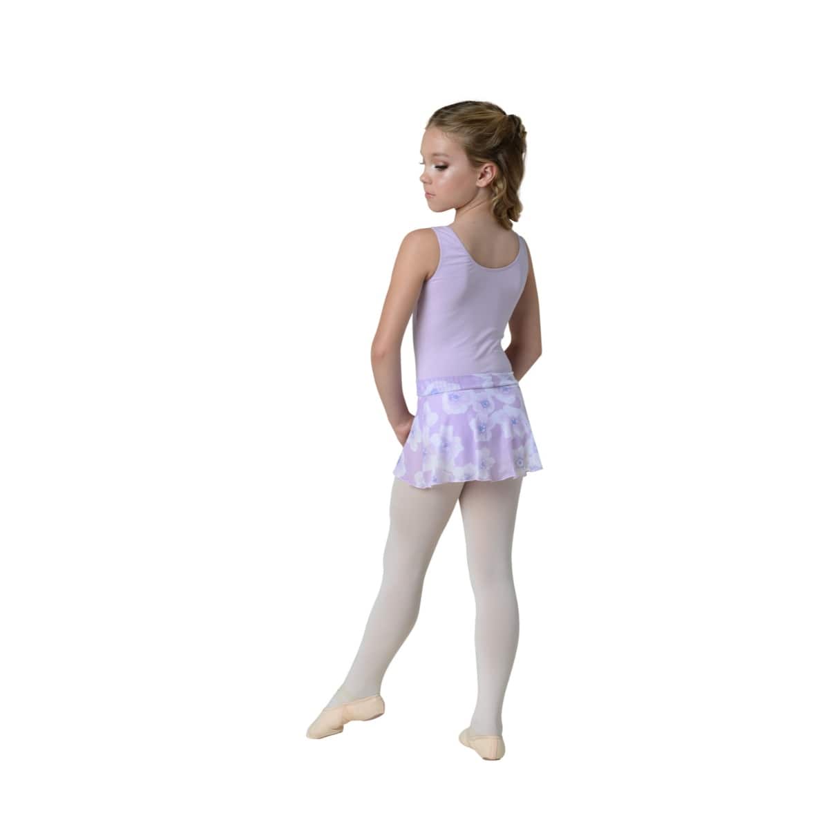 Danshuz 22405C Lavender Floral Skirt - Girls By Danshuz Canada - T - S / Lavender