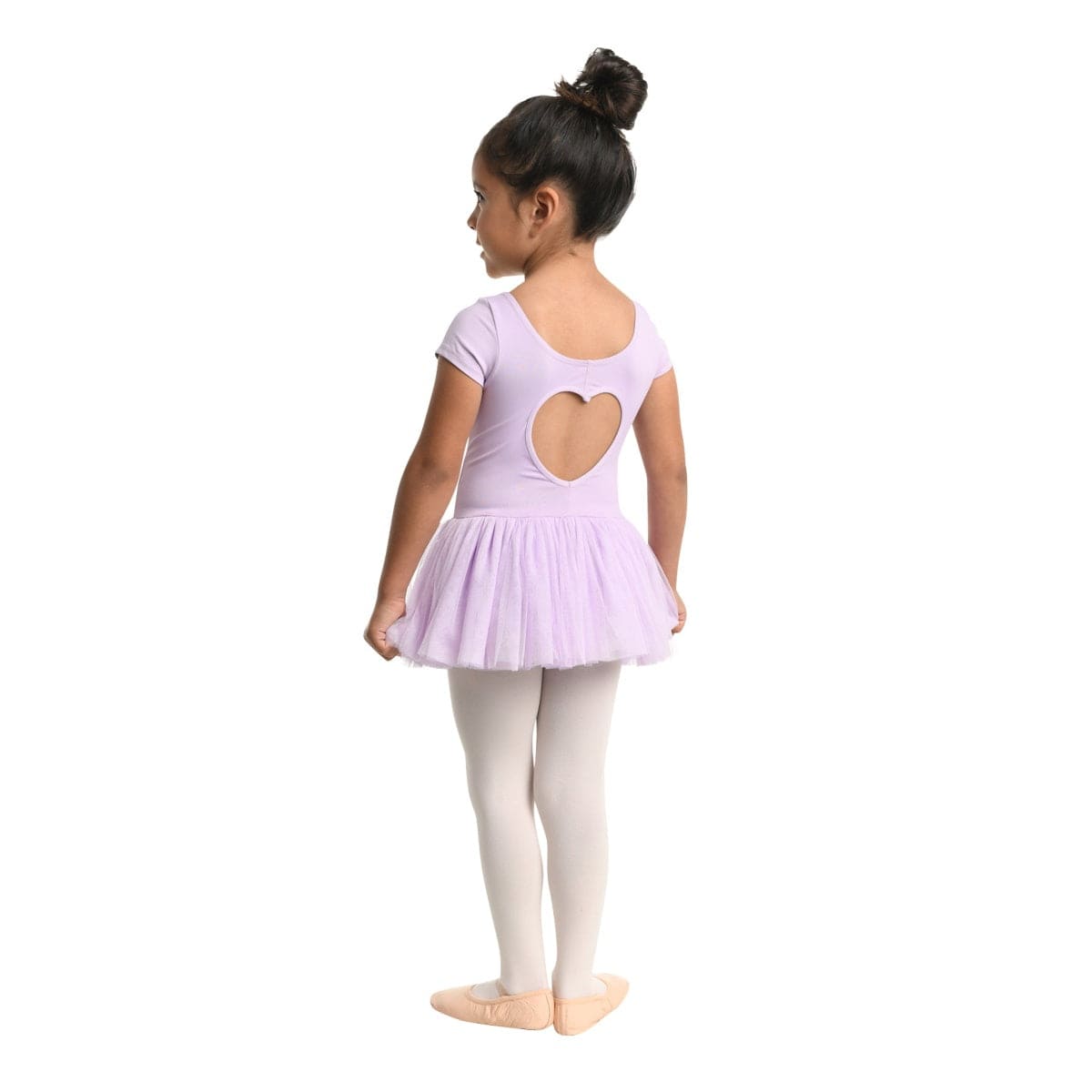 Danshuz 23209C Cap Sleeve Dress with Heart - Child By Danshuz Canada - 4 - 6 / Lavender