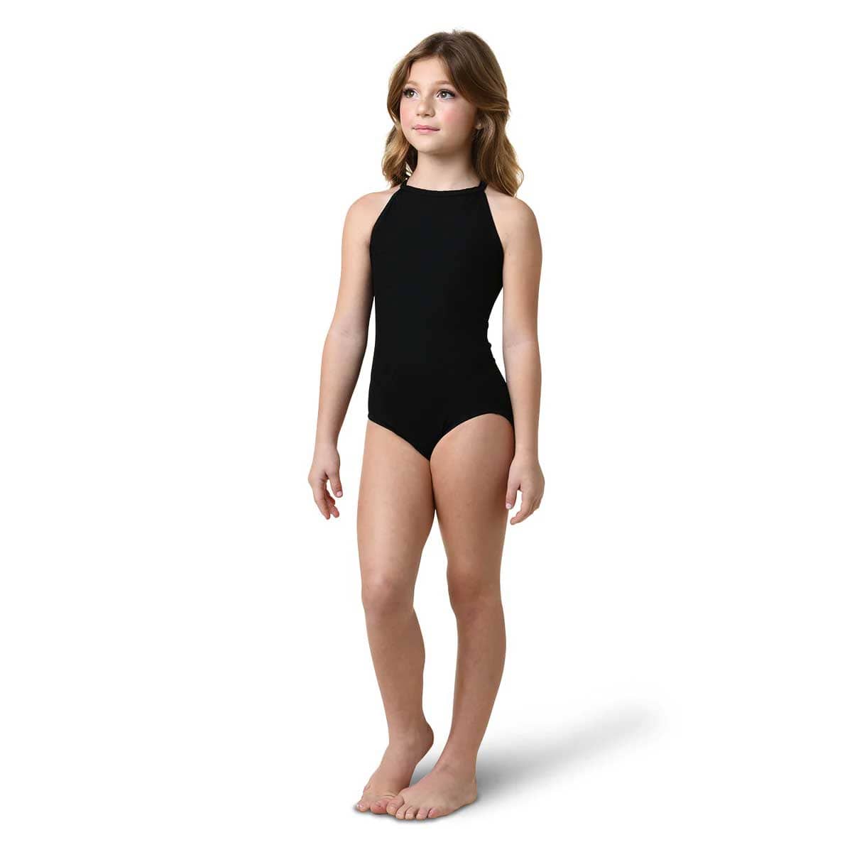 Danshuz 2465C Keyhole Back Leotard - Child By Danshuz Canada - 12 - 14 / Black