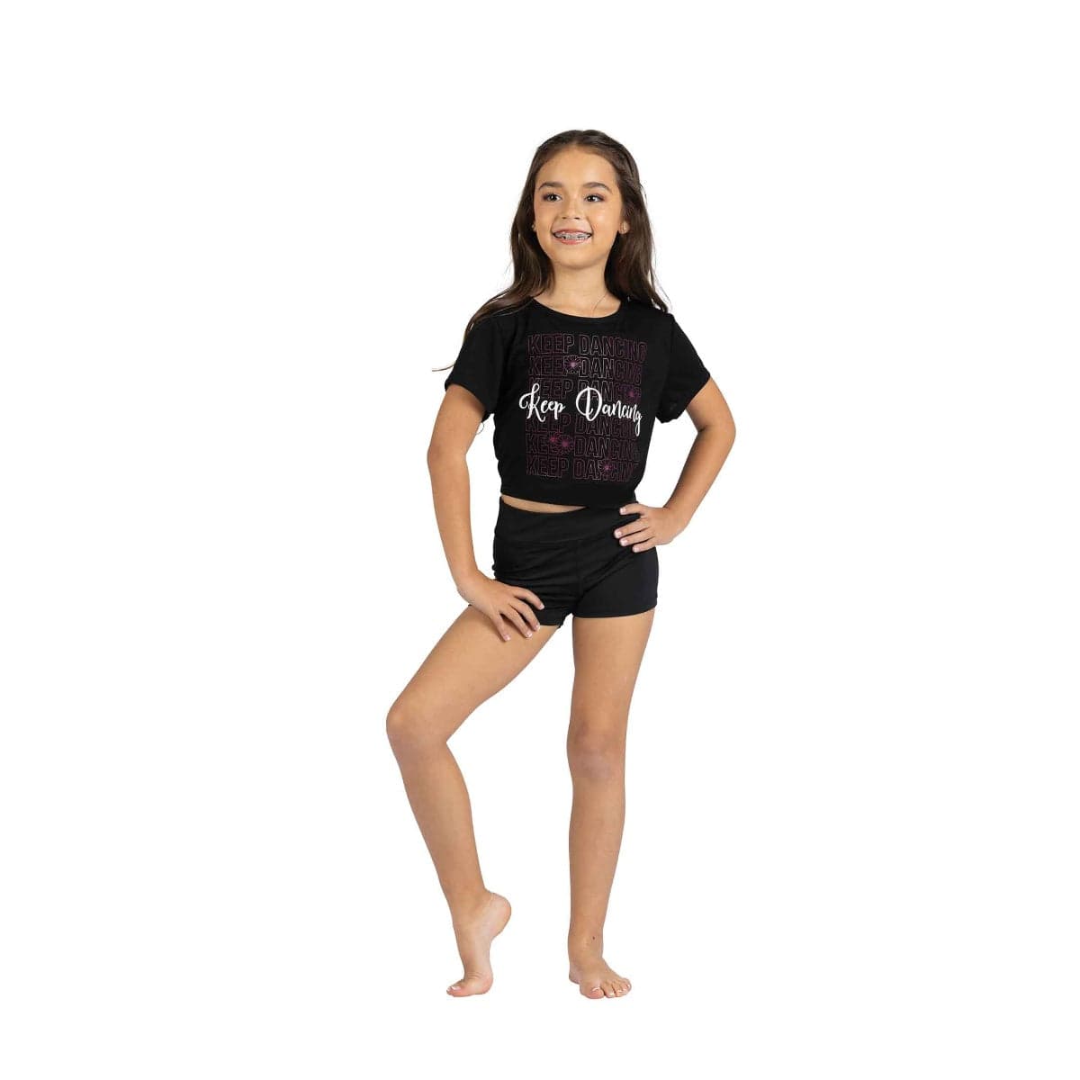 Danshuz 25304C Keep Dancing Tee - Child By Danshuz Canada -