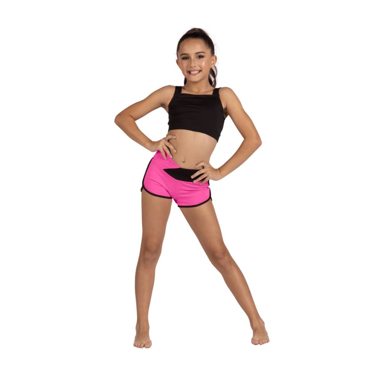 Danshuz 25313C Black Crisscross Back Top - Girls By Danshuz Canada -