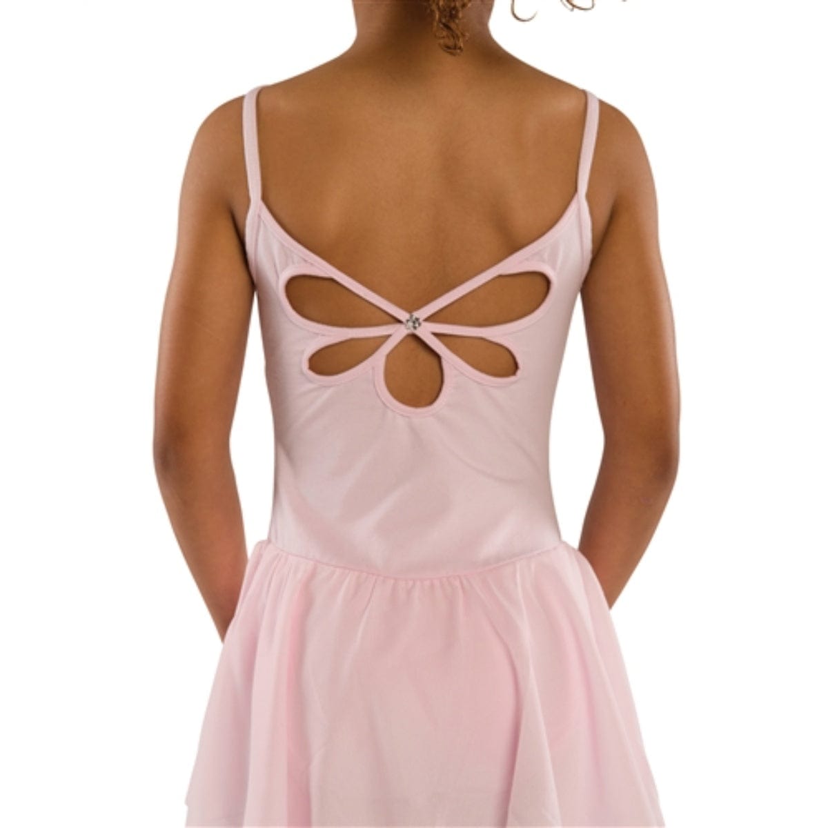 Danshuz 731 Flower Back Dress - Child By Danshuz Canada - 6x - 7 / Pink