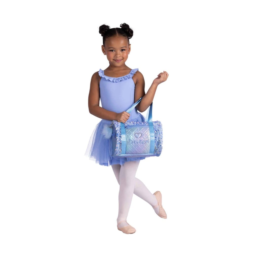Danshuz B26520 Light Blue Sequin Duffel Bag By Danshuz Canada -