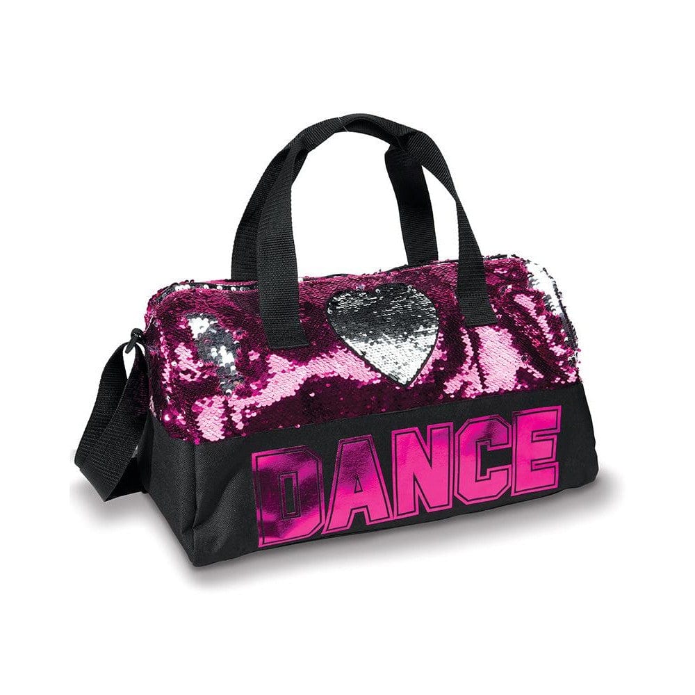 Danshuz B842 Dance Sequin Heart Duffel - Pink By Danshuz Canada -