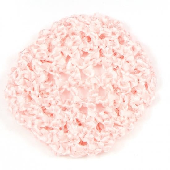 Dasha 2120 Ribbon Crochet Bun Cover By Dasha Canada - Pink