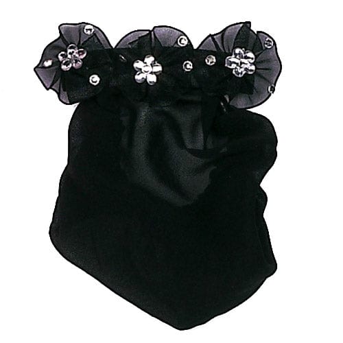 Dasha 4007 Black Snood with Jewels By Dasha Canada -