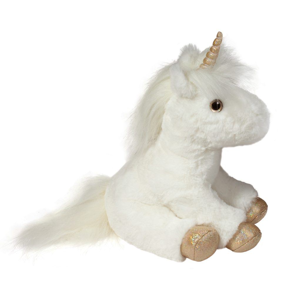 Douglas 4623 Elodie Soft White Unicorn By Douglas Canada -