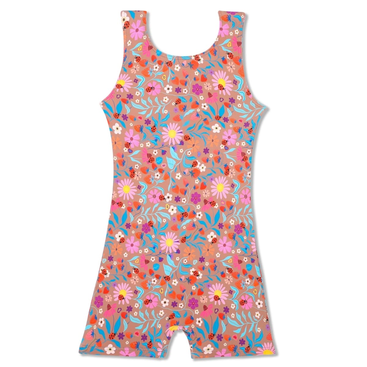 Girl Power Ladybug Gymnastics Biketard - Girls By Girl Power Canada -