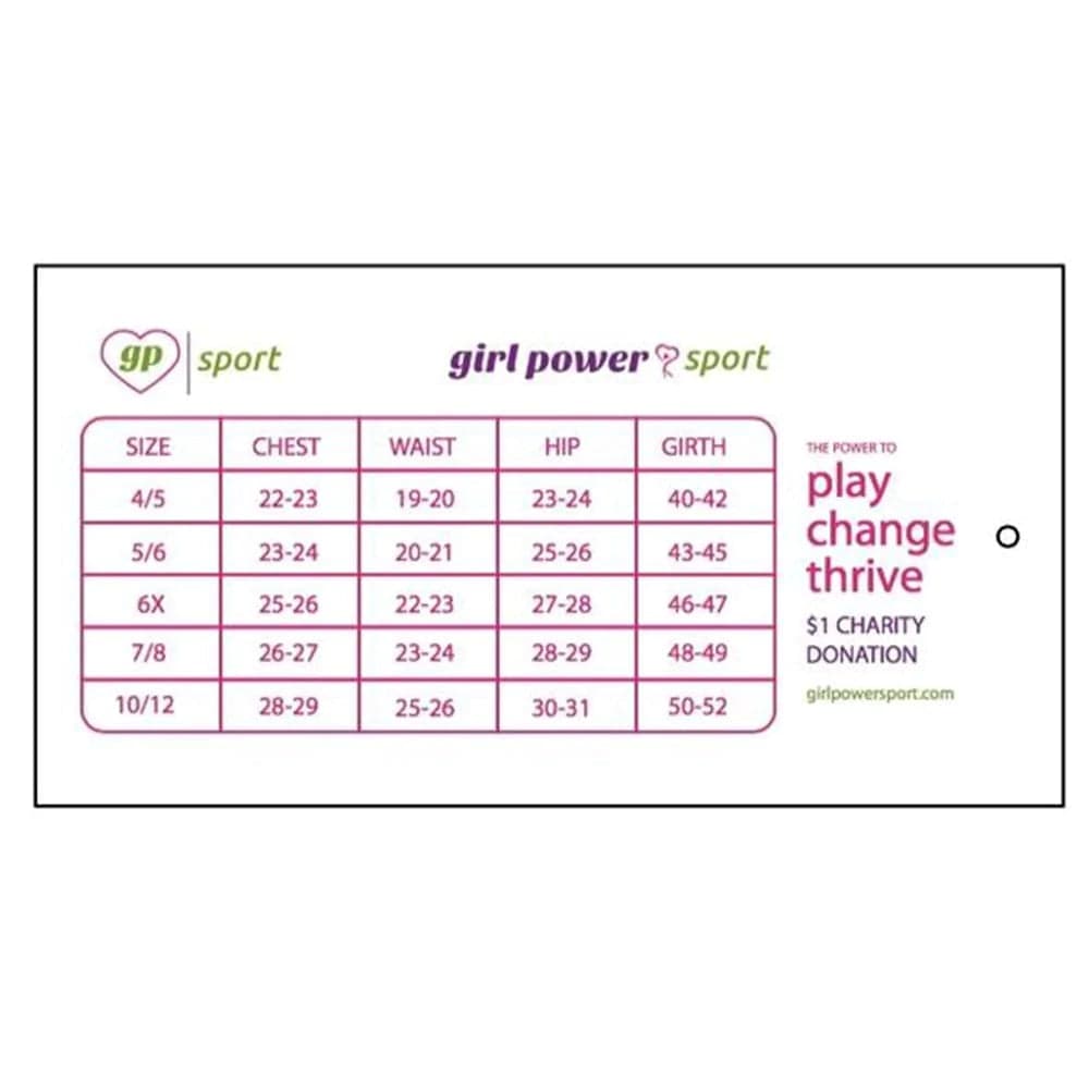 Girl Power Lucky Gymnastics Biketard - Girls By Girl Power Canada -