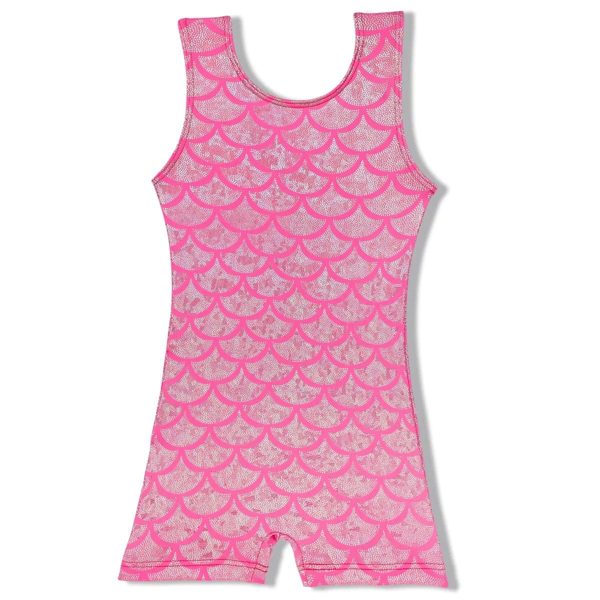 Girl Power Sport Pink Mermaid Gymnastics Biketard - Girls By Girl Power Canada -