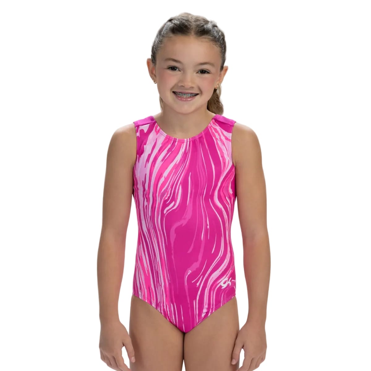 GK Elite Sportswear E5287 Berry Swirl Gymnastics Leotard - Women By Elite Sportswear Canada - Adult X-Small
