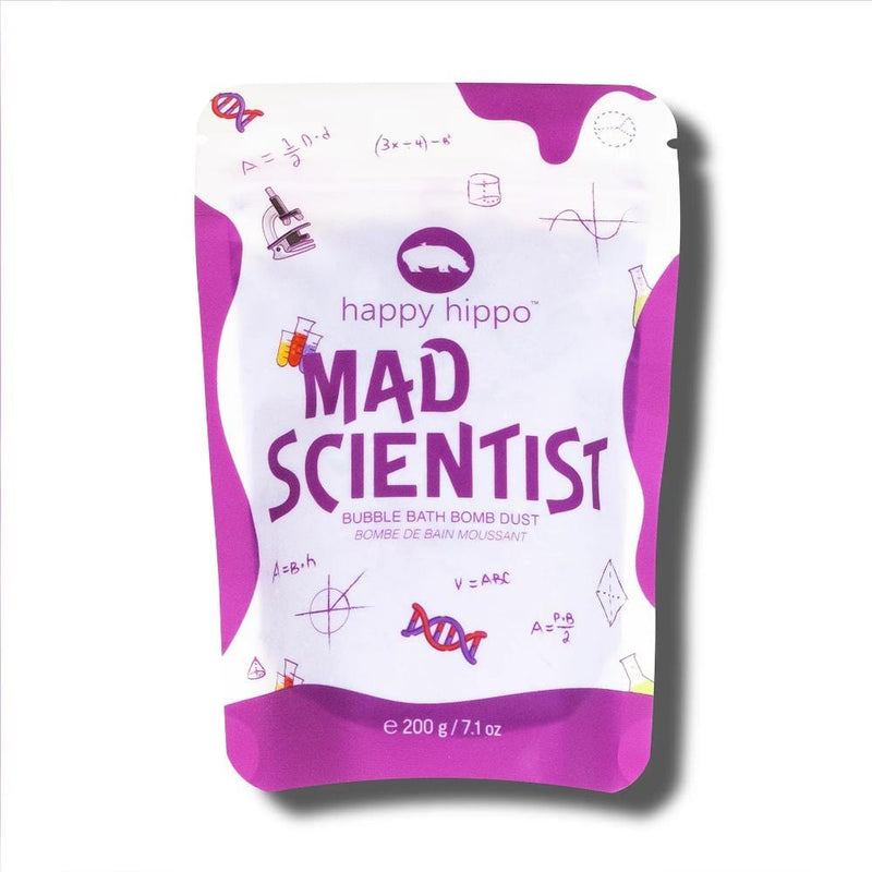 Happy Hippo Mad Scientist Bubble Bath Bomb Dust - 200g Package By Happy Hippo Canada -