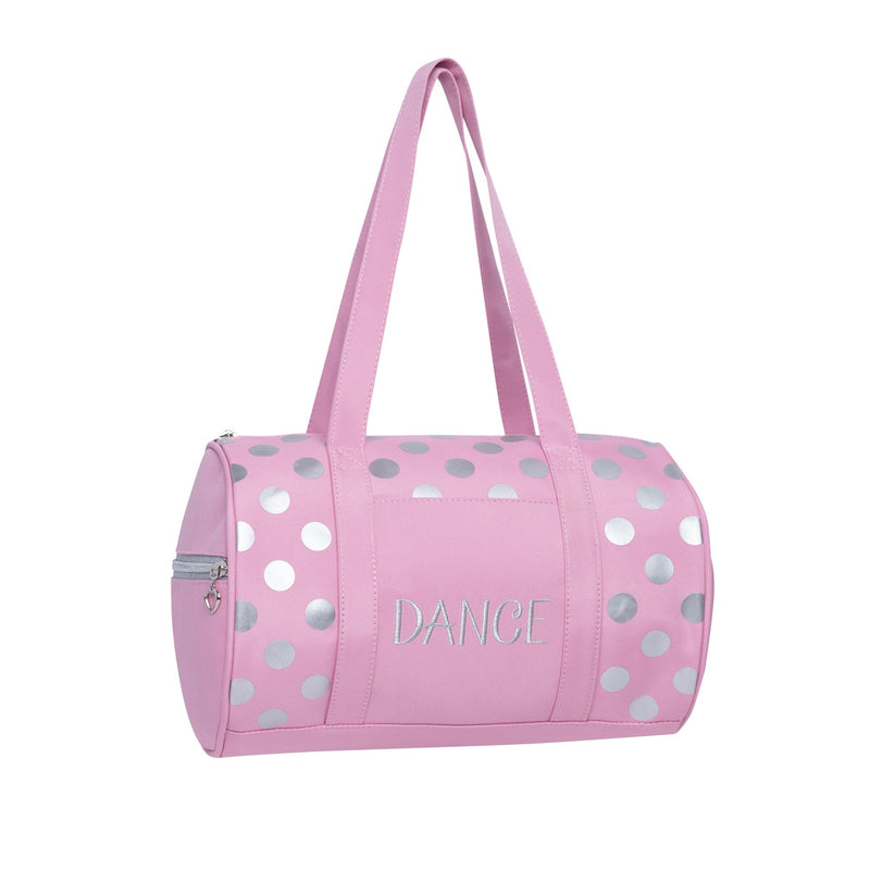 Horizon 1047 Dots Duffel Bag - Pink/Silver By Horizon Bags Canada -