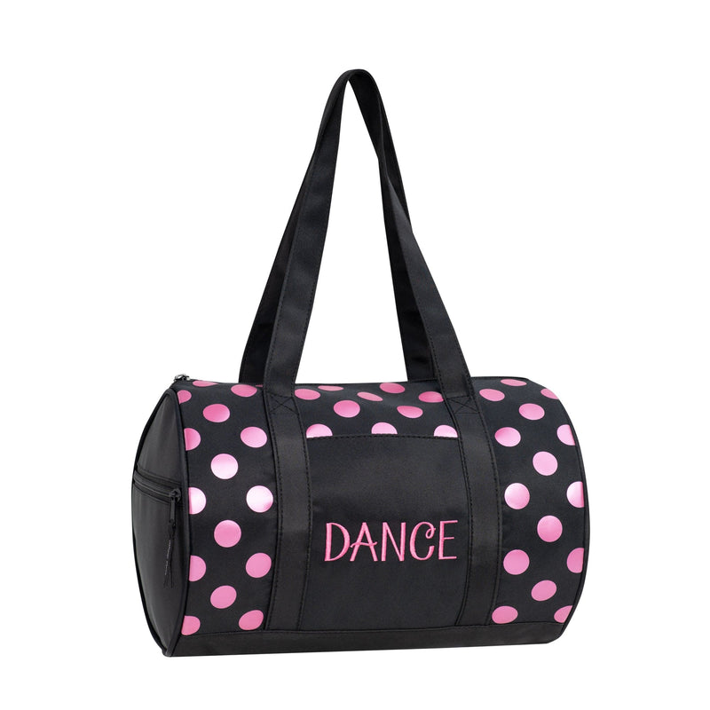 Horizon 1055 Dots Duffel Bag - Black/Pink By Horizon Bags Canada -