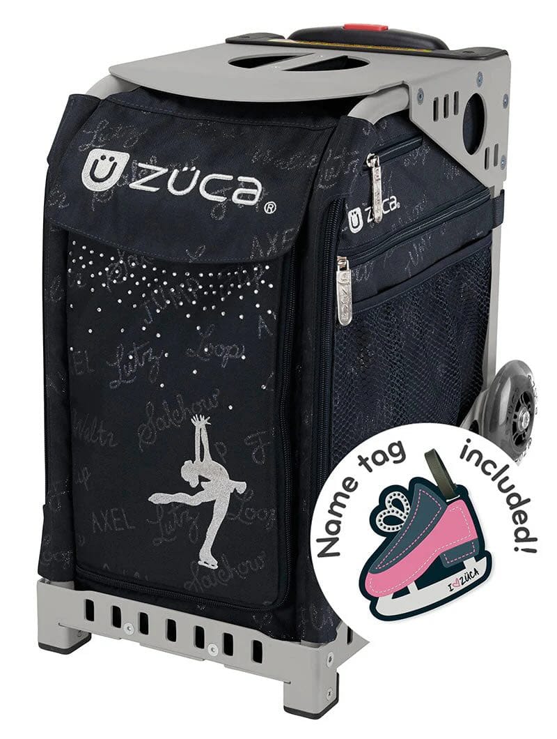 Zuca Sport Insert | Ice Queen with Name Tag Skating Bag Insert (Frame Sold Separately) By ZUCA Canada -