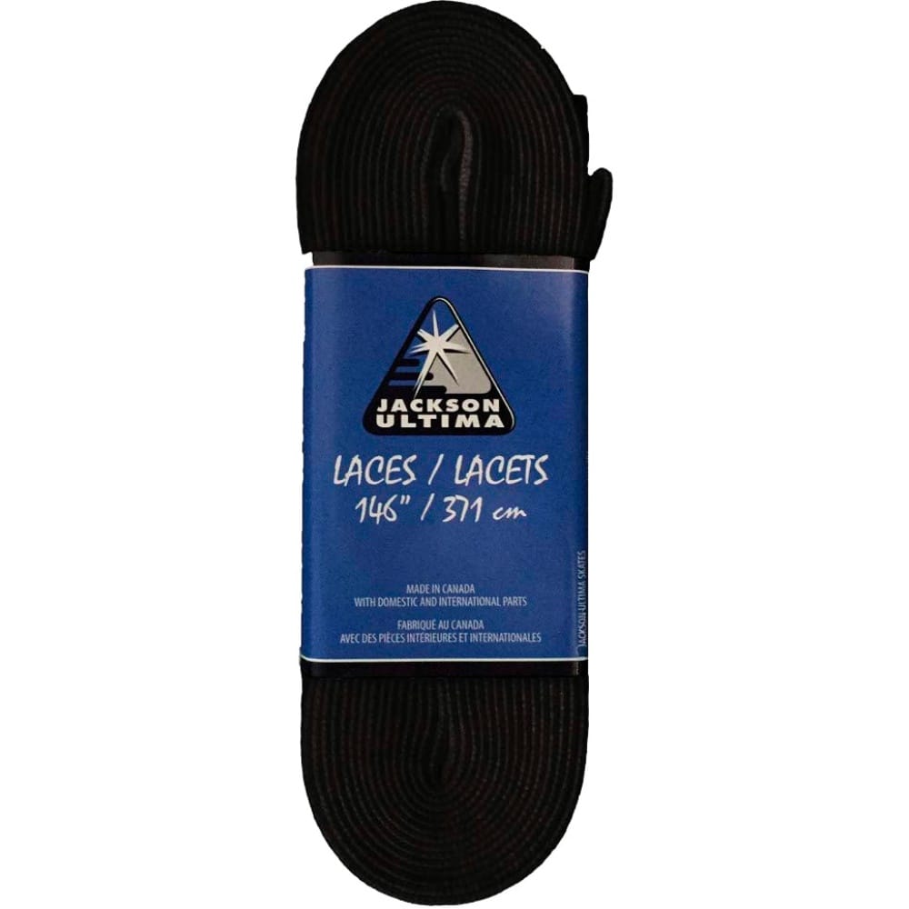 Jackson Ultima Elite Skate Laces - Black By Jackson Canada - 98" (249 cm)