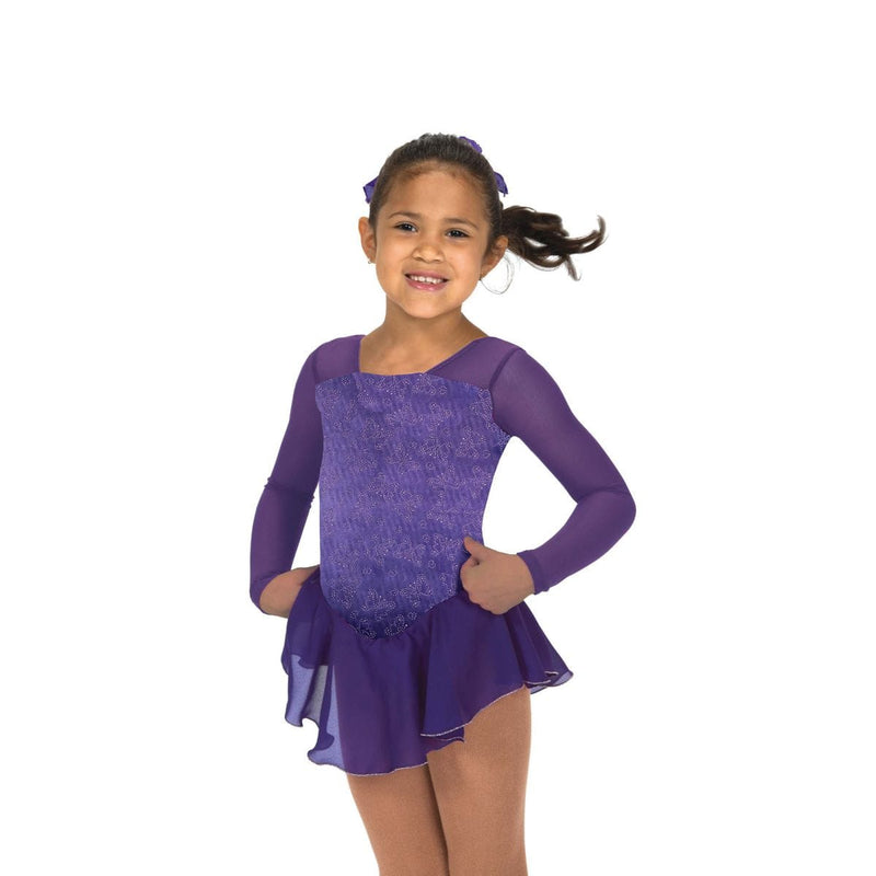 Jerry's 190-23 Purple Papillon Figure Skating Dress - Child By Jerry's Canada -