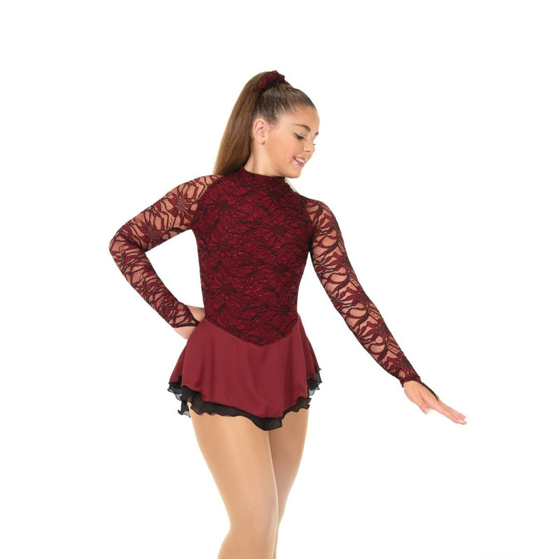 Jerry's 44-23 Lace Beaujolais Figure Skating Dress - Adult By Jerry's Canada - L XXL