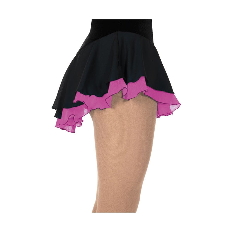 Jerry's Double Georgette Skating Skirt - Youth By Jerry's Canada - 6-8 / Blk - Pink