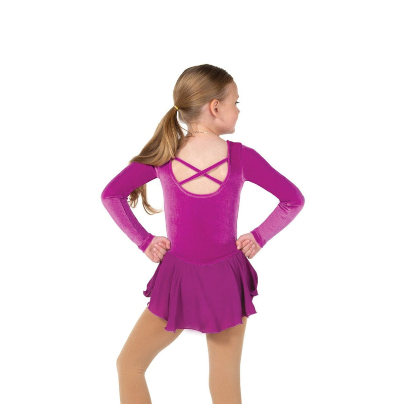 Jerry's 188 Skatesong Figure Skating Dress Youth - Magenta By Jerry's Canada -