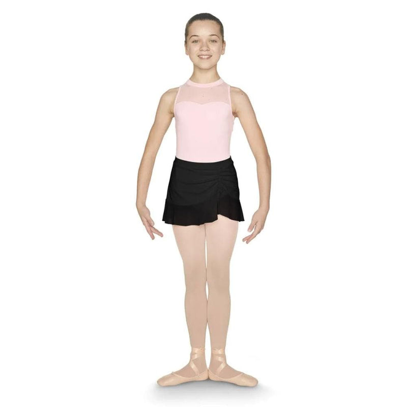 Mirella MS131C Skirt w Stones - Child By Mirella Canada - 8-10 / Black