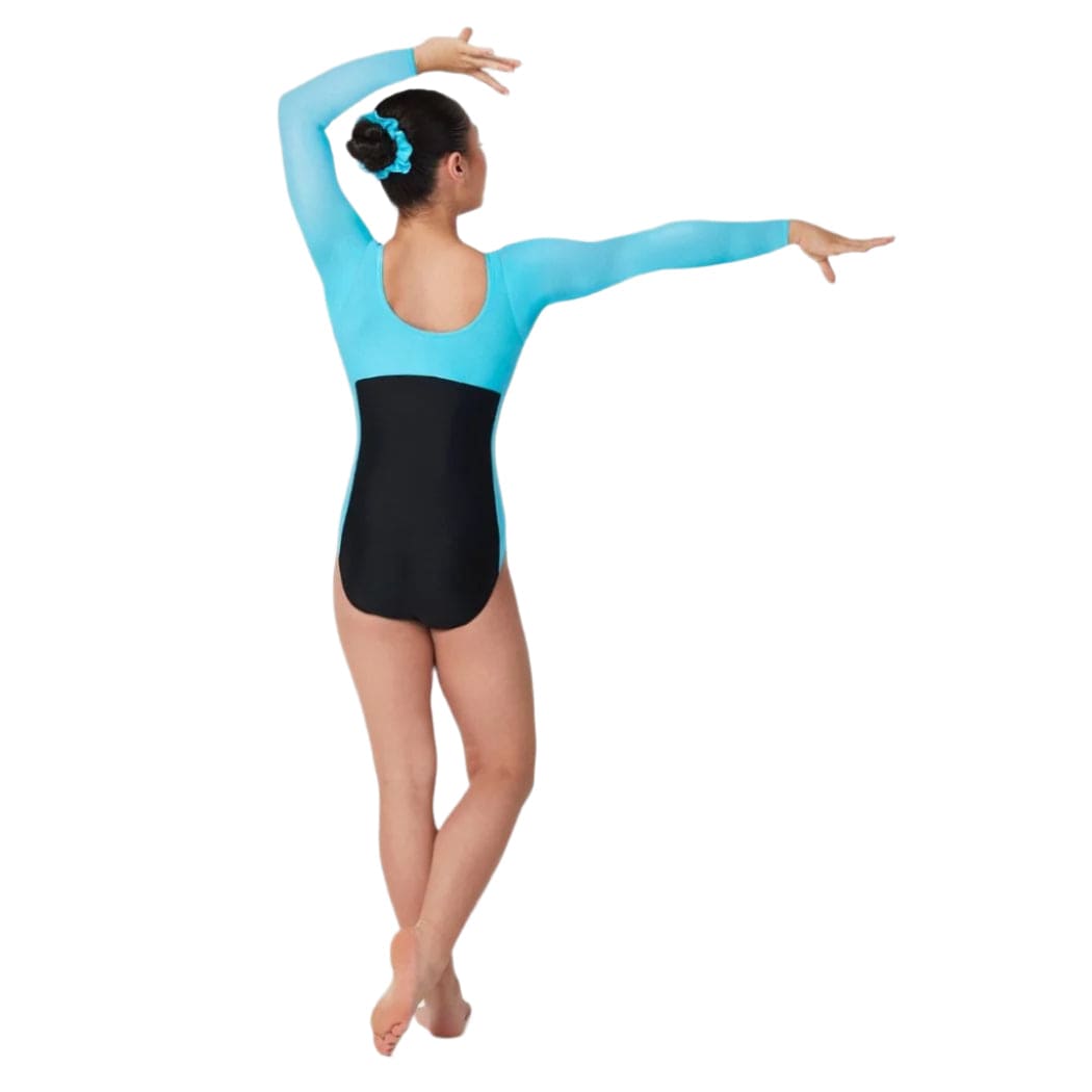Mondor 7834 Long Sleeve 2-Tone Gymnastics Leotard - Child By Mondor Canada -