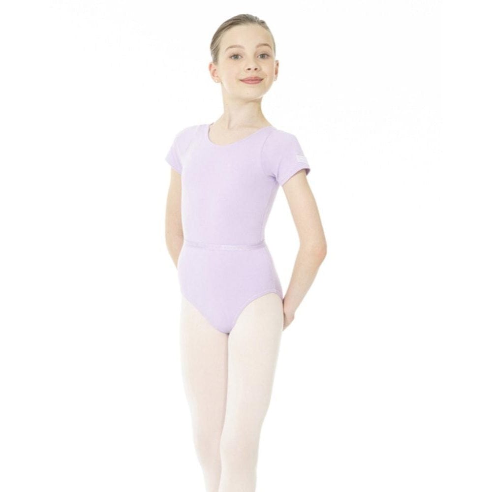 Mondor 1635 Short Sleeve Leotard - Girls By Mondor Canada - 2-4 / Lilac 2010