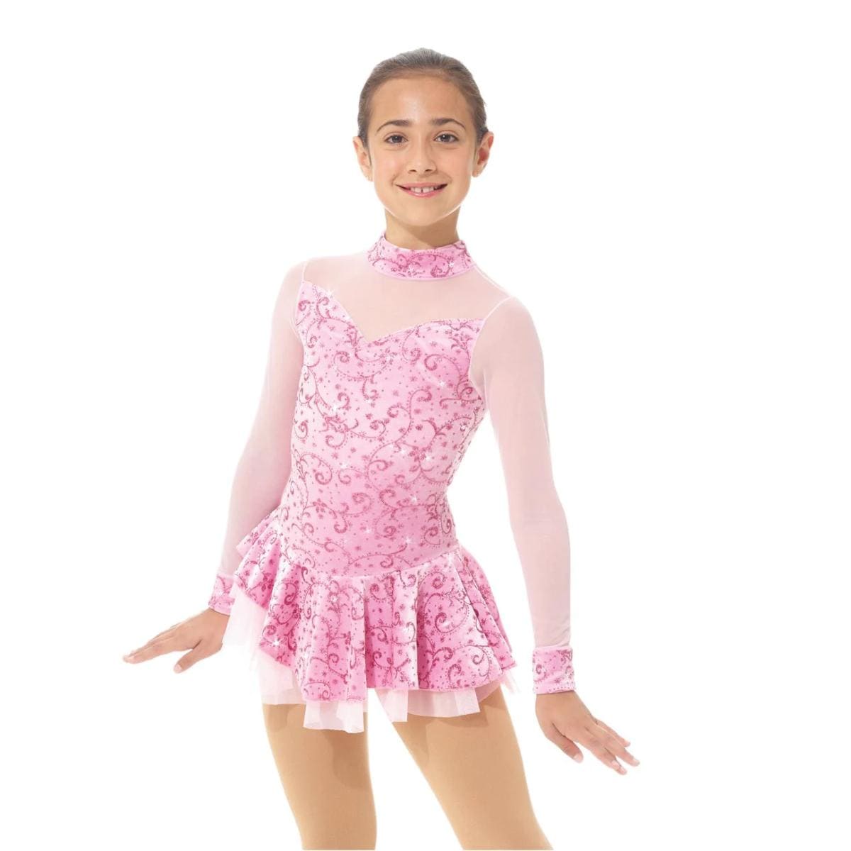 Mondor 2768 Born to Skate Dress - Child By Mondor Canada - Child 4-6 / Victoria Pink (VT)