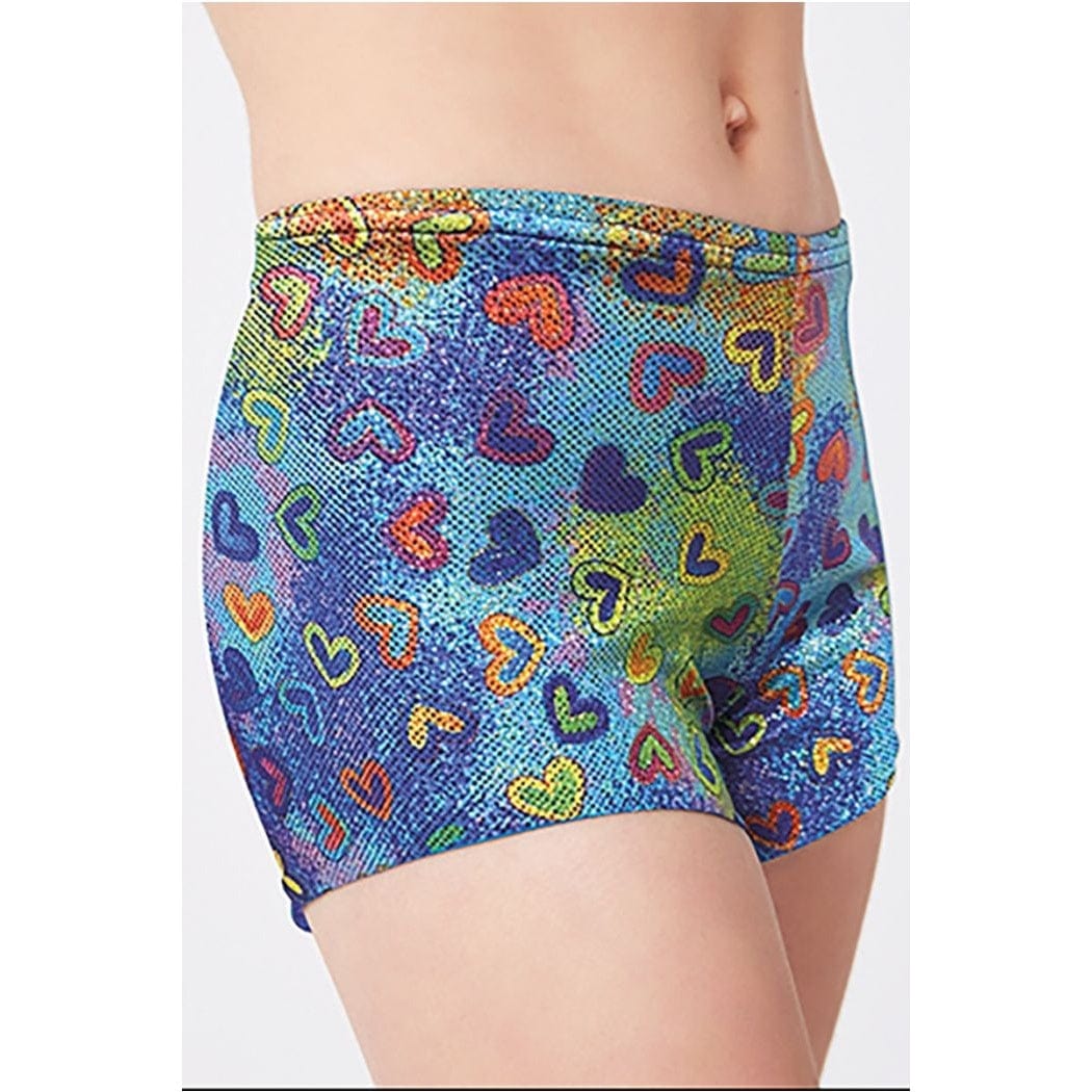 Mondor 27825 Metallic Shorts 2024 - Child By Mondor Canada - 4-6 / LY  Lovely