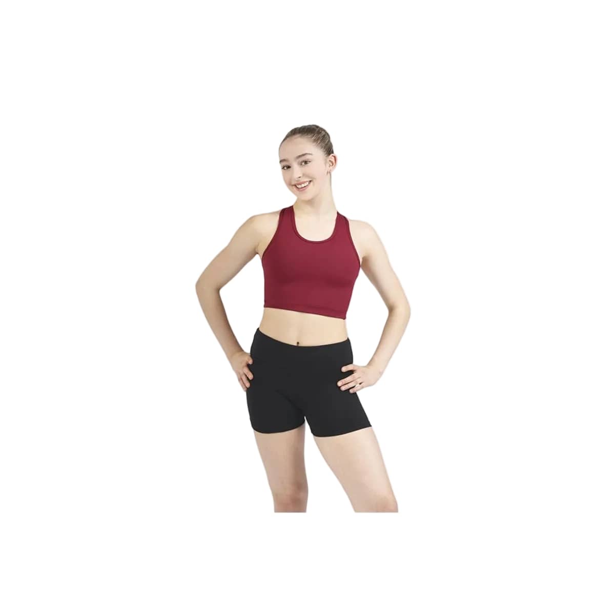 Mondor 4842 Supplex Shorts - Girls By Mondor Canada - 12-14 / Black