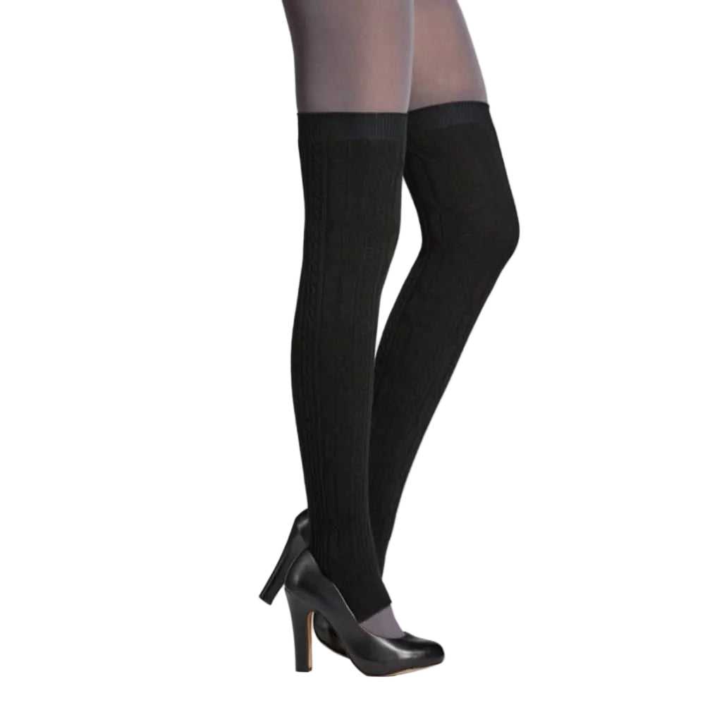 Mondor 5269 Solid Leg Warmers 23" By Mondor Canada - Black