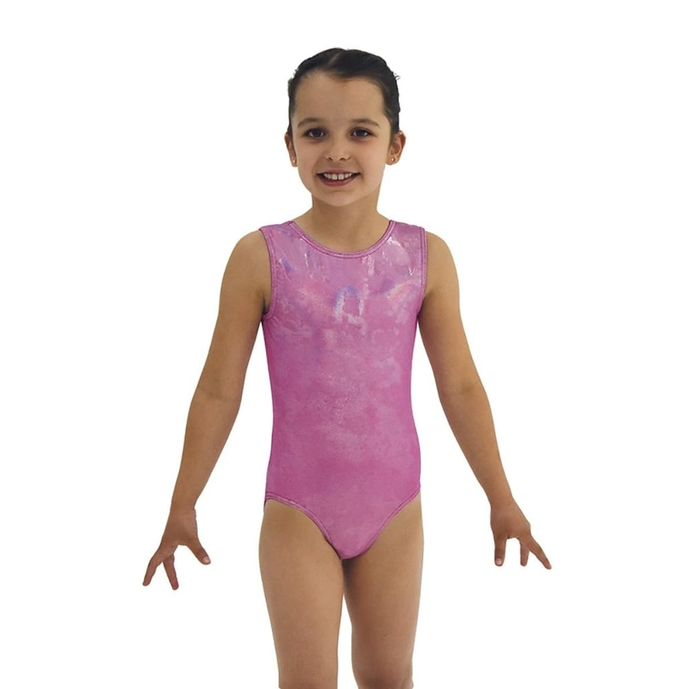 Mondor 7856 Gymnastics Leotard Metallic Pink - Child By Mondor Canada -