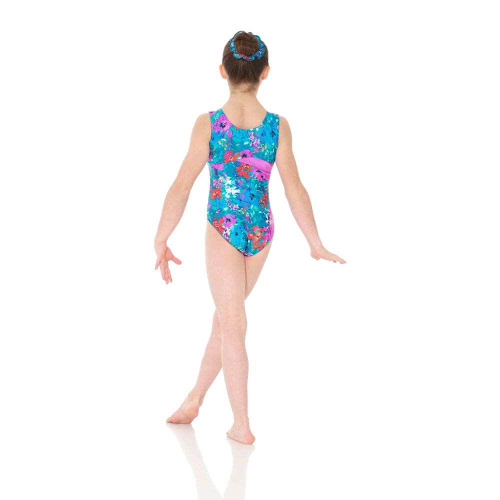 Mondor 7881 Printed Gymsuit - Child By Mondor Canada - Child 12-14 / Secret Garden