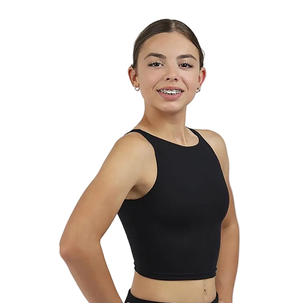 Mondor 3595 Tank Crop Top - Girls By Mondor Canada -