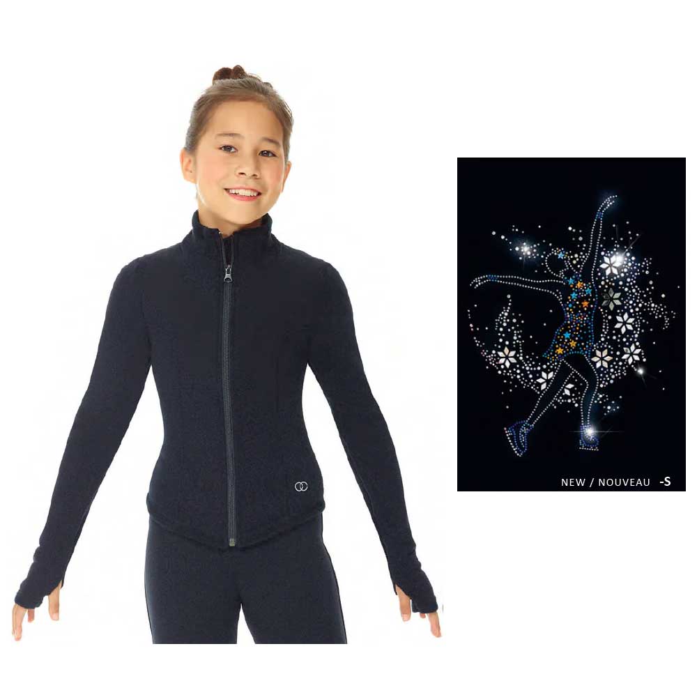 Mondor 24495 Polartec Sequinned Figure Skating Jacket - Child By Mondor Canada -