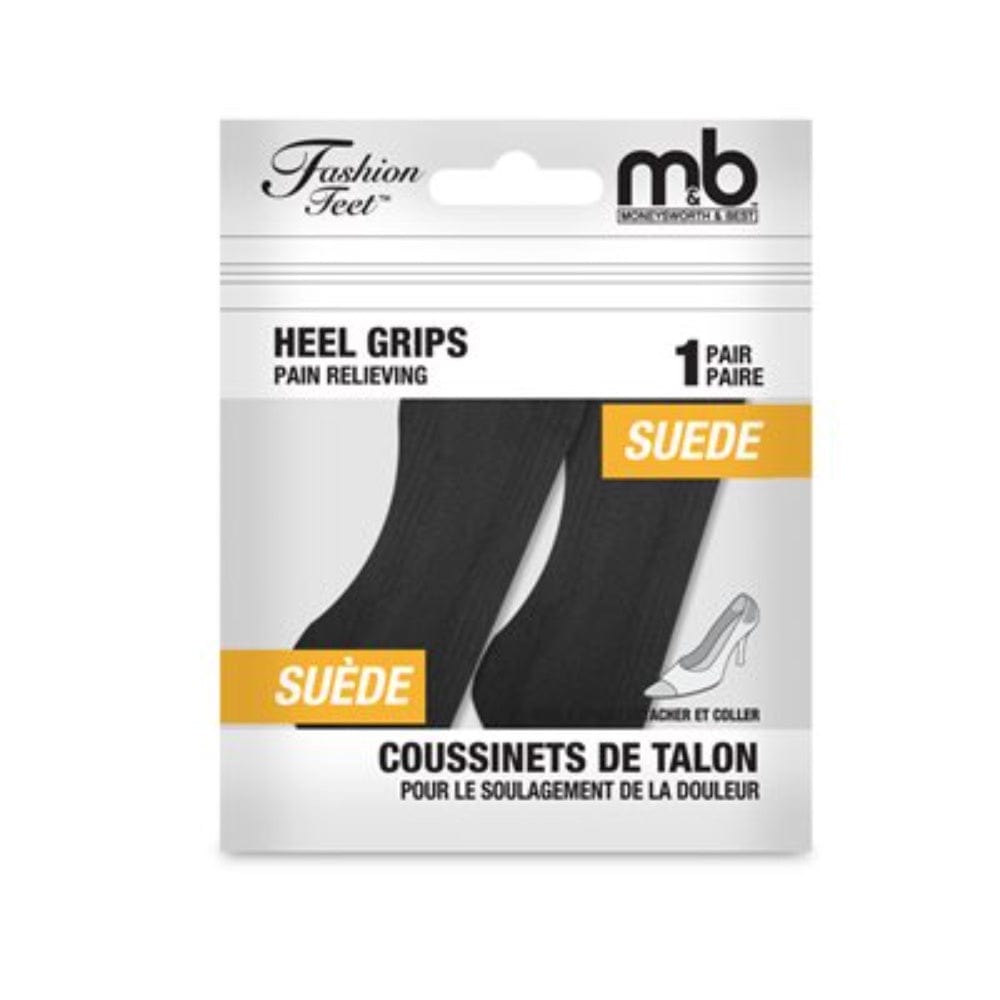 Moneysworth & Best Suede Heel Grips Black By Moneysworth & Best Canada -