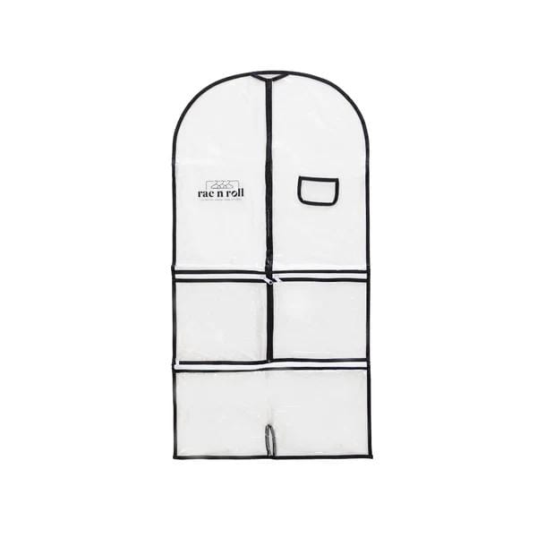 Rac N Roll Garment Bag Long - Clear By Rac n Roll Canada - Black