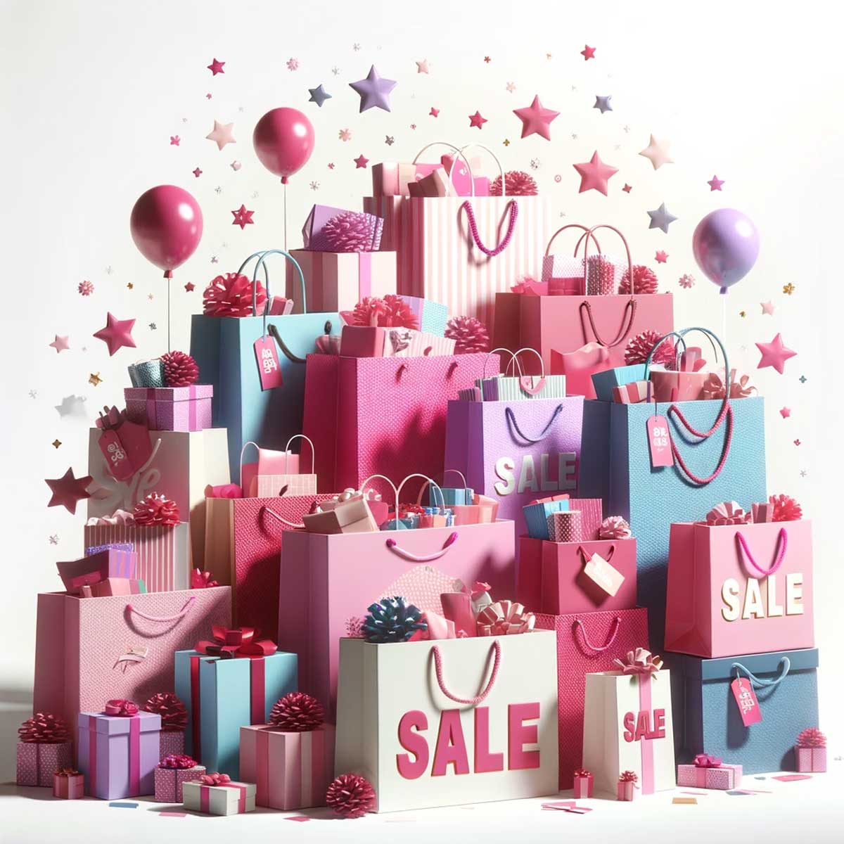 sale shopping bags