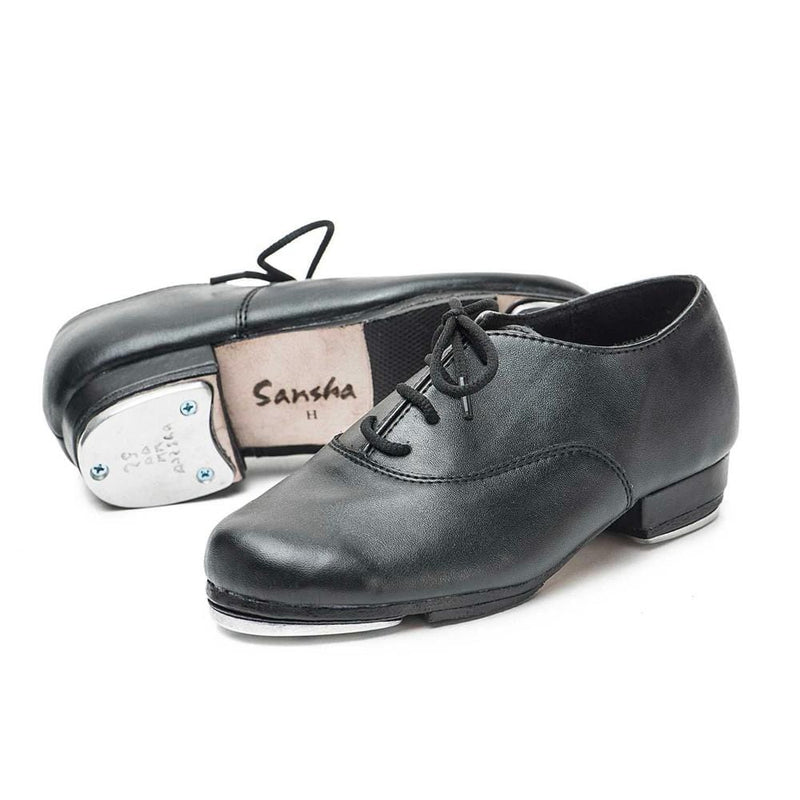 Sansha TA91 Tee-Oscar Children's Tap Shoe - Black By Sansha Canada -