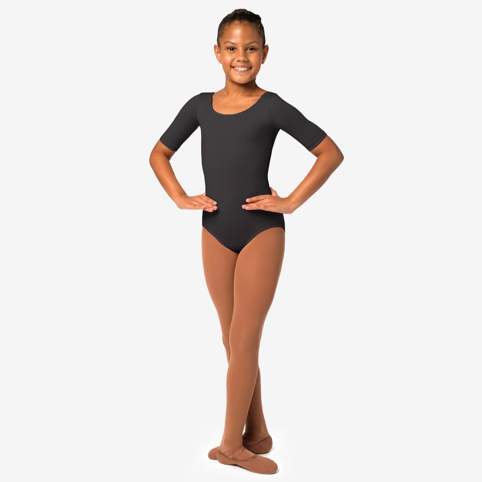 So Danca SL119 Half Sleeve Leotard - Child By So Danca Canada -