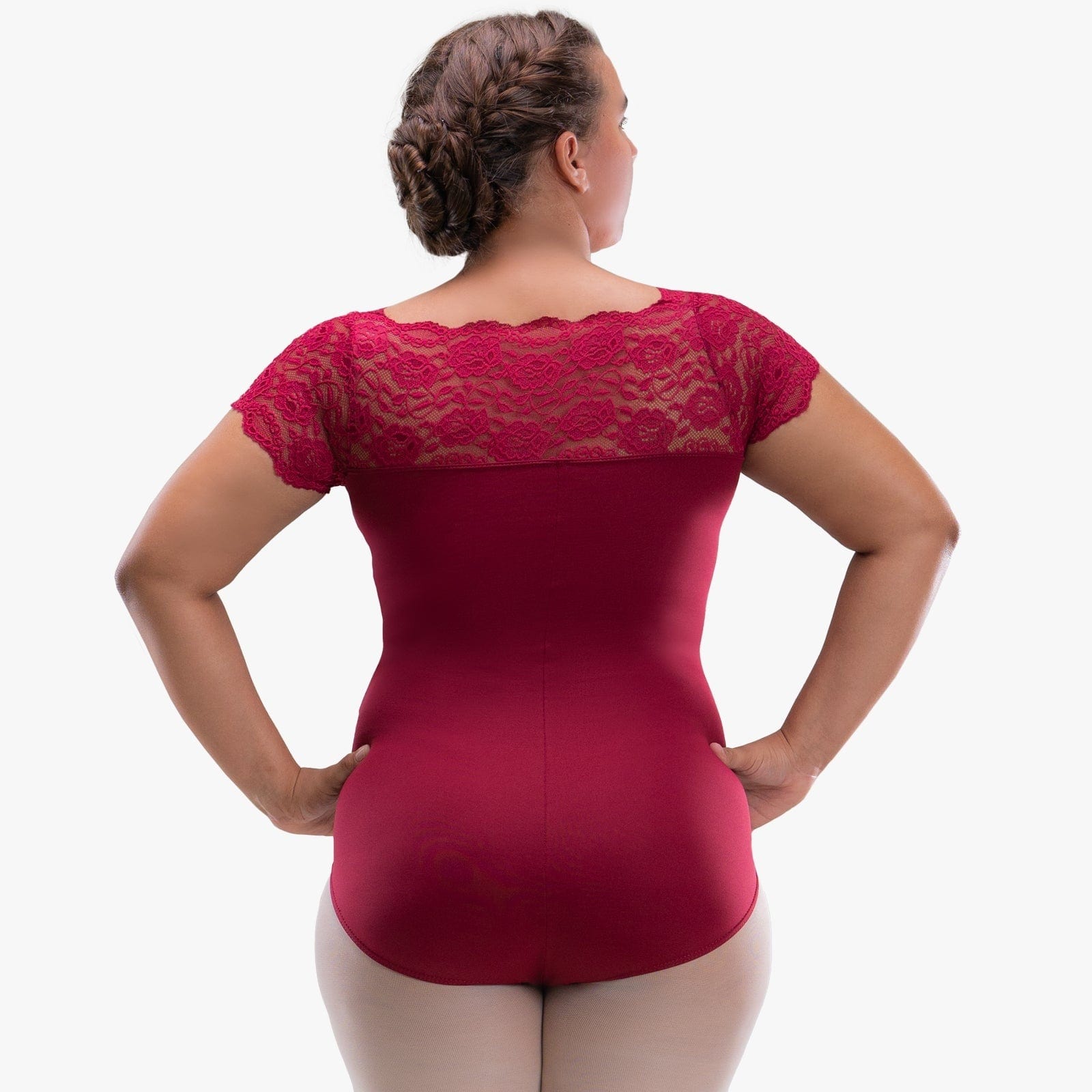 So Danca SL196 Lace Yoke Leotard - Adult By So Danca Canada -
