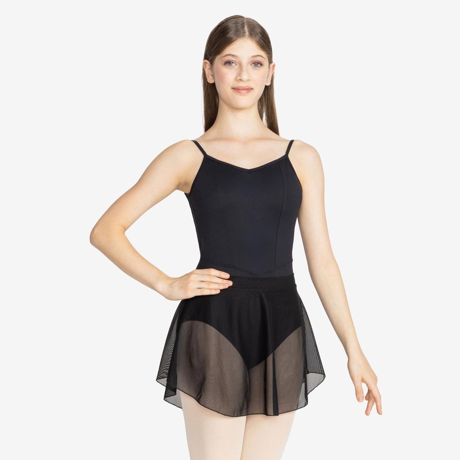 So Danca SL216 Mesh Pull on Skirt - Adult By So Danca Canada -