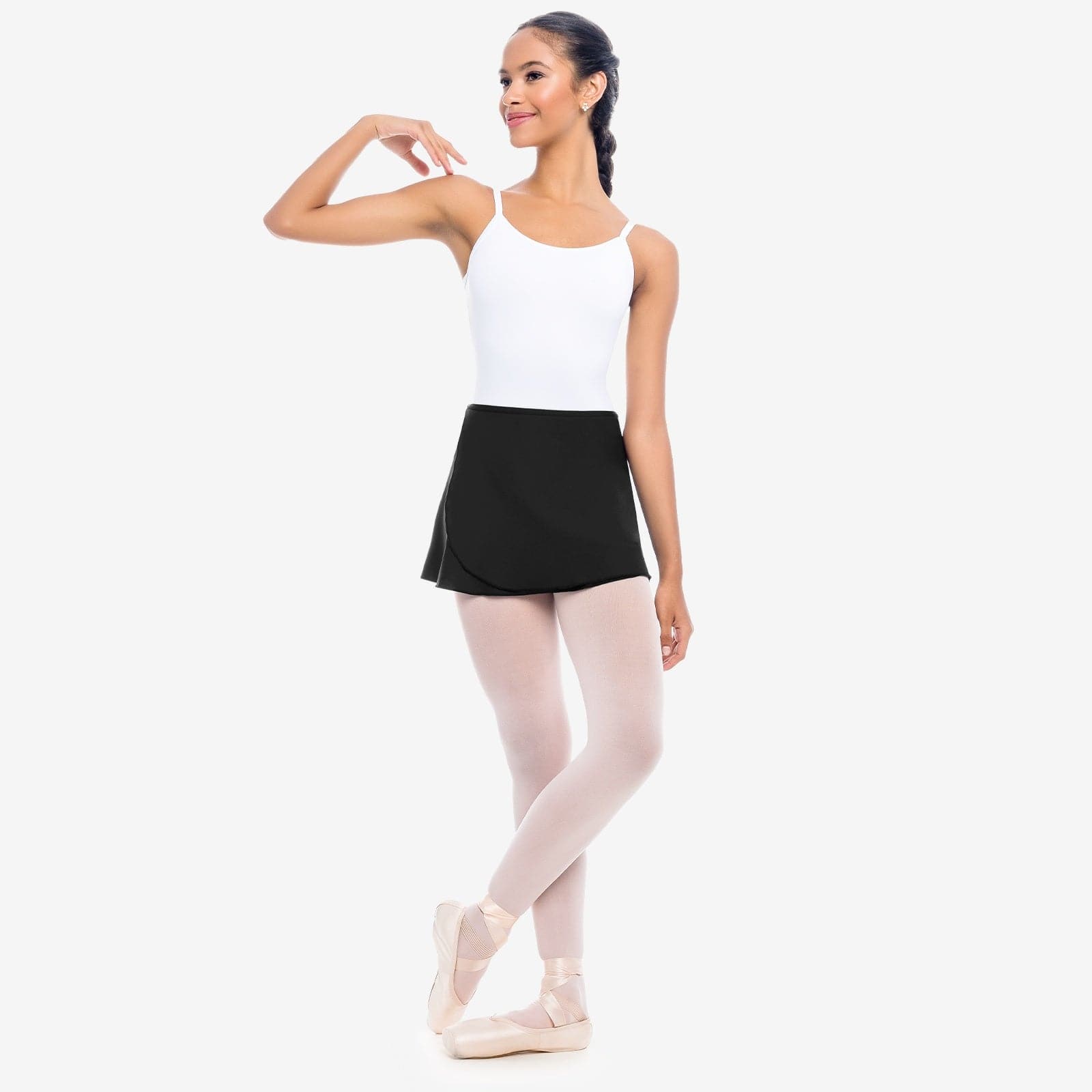 So Danca SL67 Black Wrap Ballet Skirt - Adult By So Danca Canada -